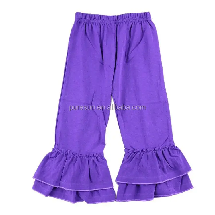 High Quality Children Girls Knit Big Ruffle Pants Kids Oem Lace Dress ...