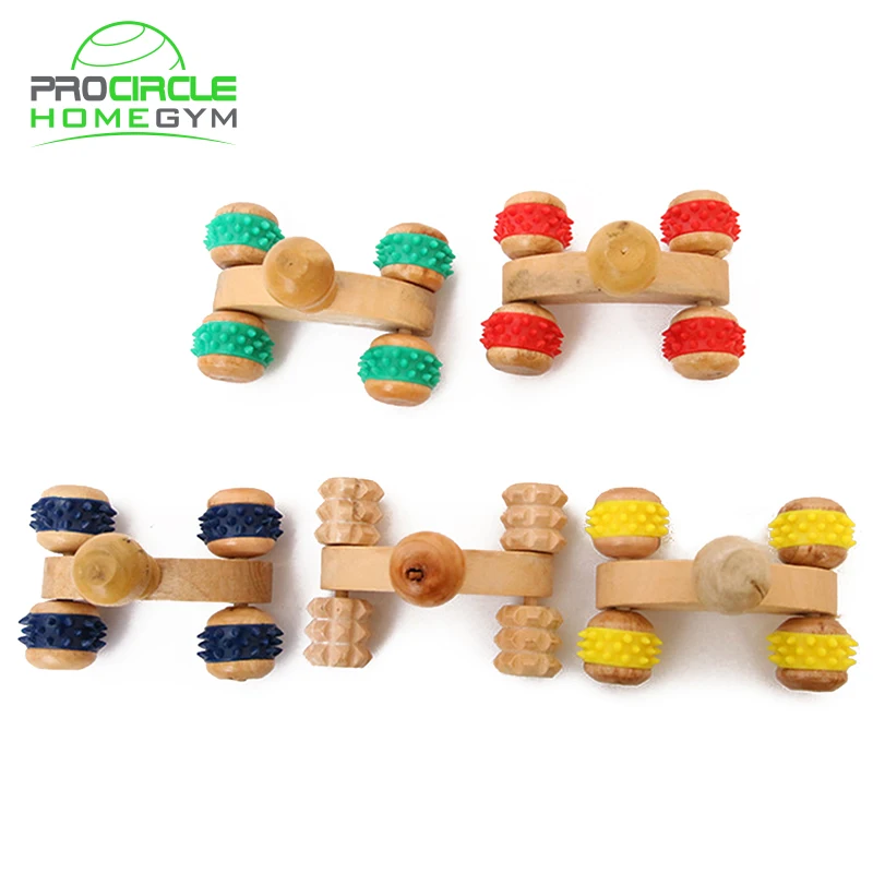 Set von 3pcs Holz Schaben Board Guasha Massage Akupressur Spa Massage Tool