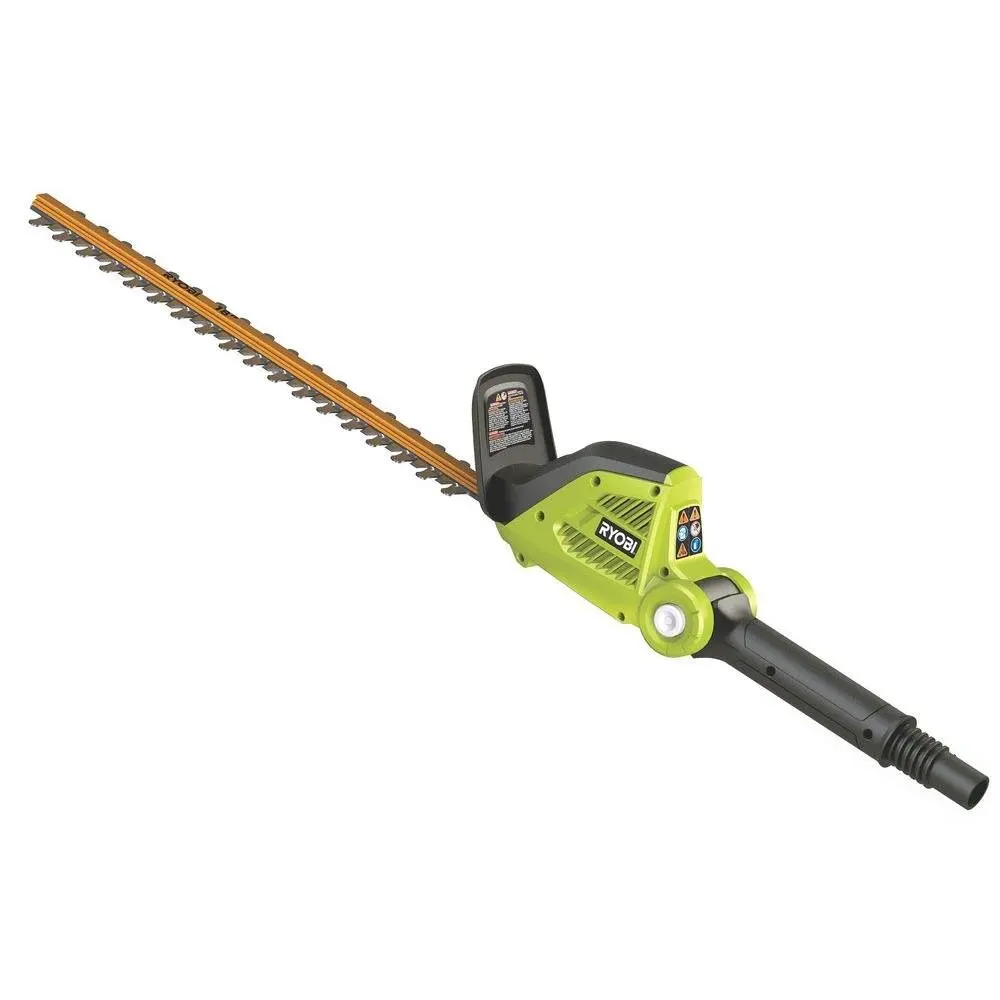 ryobi hedge trimmer with extension pole