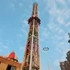 Earn Money Amusement Theme Park Free Fall Tower Rides Sky Drop Rotating Tower