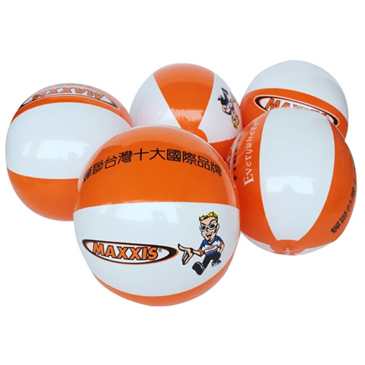 Wholesale Custom Printed Inflatable Pvc Rubber Beach Ball Buy