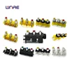 Cheap Factory Direct Sale WNRE 3 outlet rca connectors 6 pin RCA Jack for pcb mount