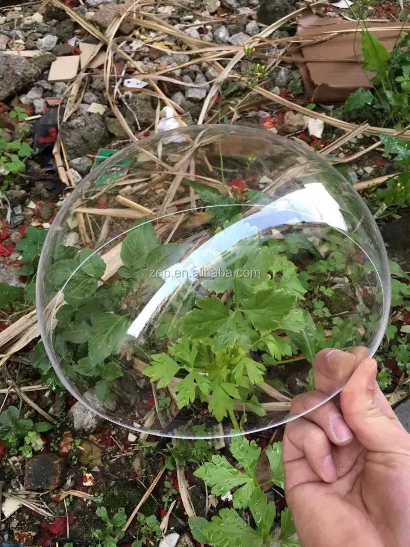 Clear Acrylic Half Sphere Custom Colored Plastic Pmma Hemisphere Buy