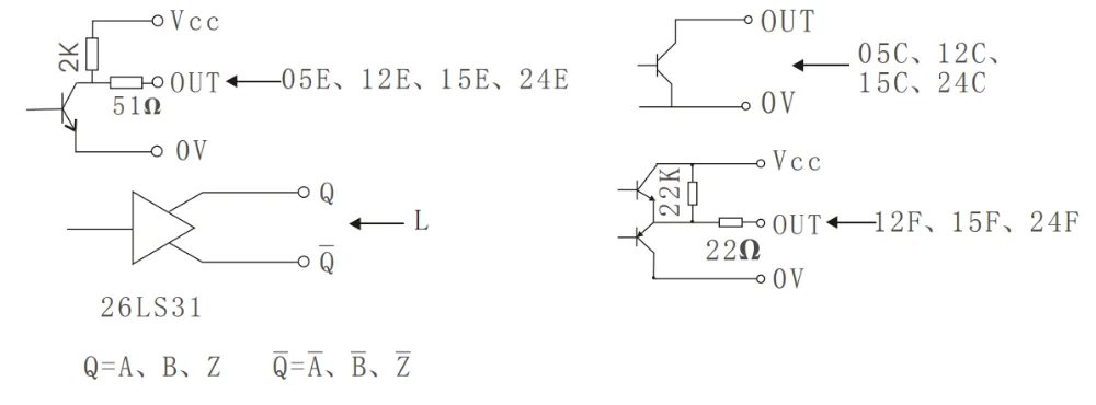 Omron e6b2 cwz6c схема подключения