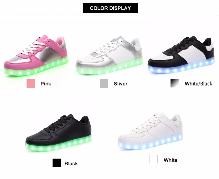 name brand shoes that light up