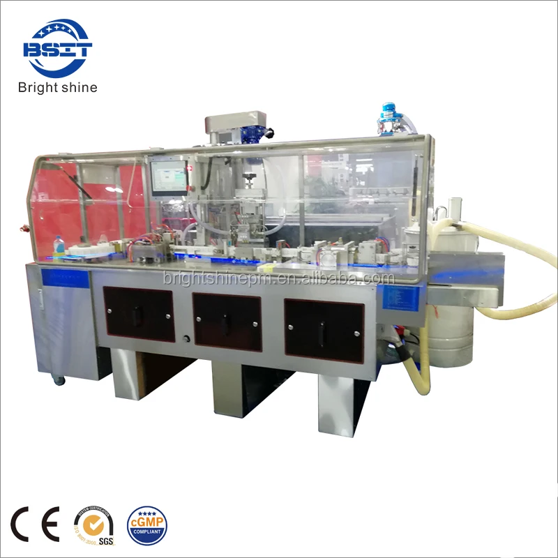 ZS-3 automatic pharmaceutical factory PVC/PE material supppository filling and sealing machine