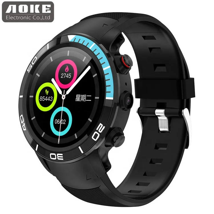 

Smart watch 4G SIM sporty 2G 3G smart watch ip68 waterproof 5.0MP Camera Heart rate Multiple sports Android smart watch H8