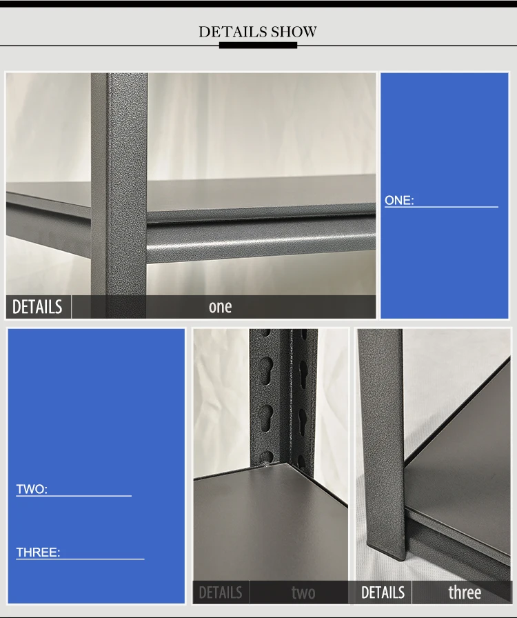 Fabricante Estante Bajo Costo 5 Tiers Ajustable Acero Garaje