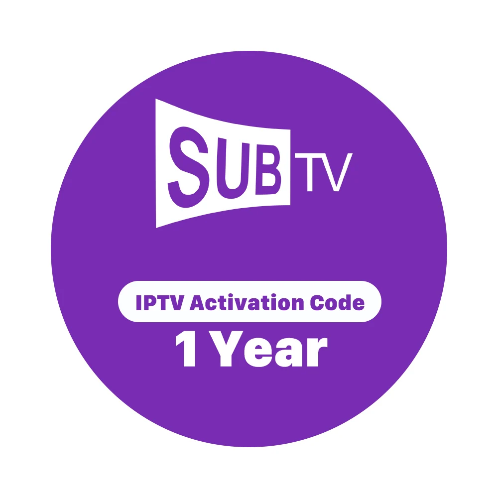

IP TV Subscription Arabic 1 Year Code SUBTV IPTV French Arabic Europe Portugal Canada Spain Italy Channels