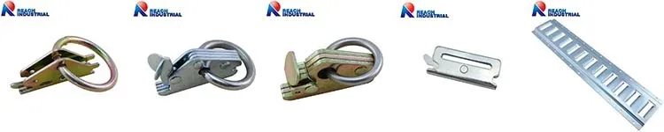 2 inch 5 ton Cargo Control Ratchet Tie Down Transport Straps Cargo Lashing Belt Strap with Goose Hook factory