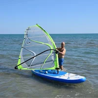 

10'x30''x6'' wind stand up paddle surf board inflatable SUP inflatable windsurf board with sail