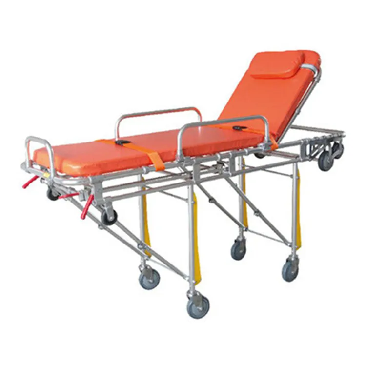 Aluminium alloy hospital patient stretcher for sale emergency patient cart