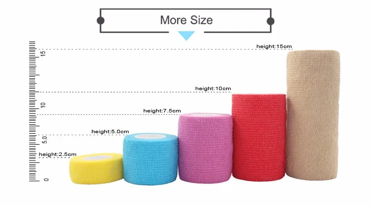 packing tape dog gauze wraps elastic crepe finger knee bandage