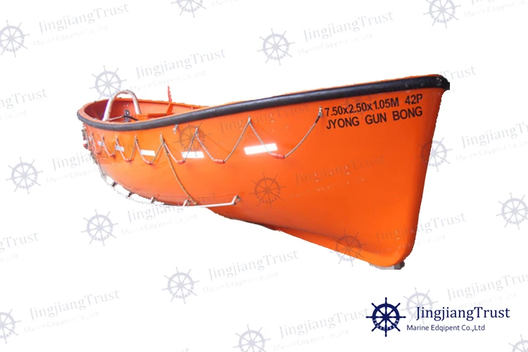 Marine Ship Use Open Type Fiberglass Lifeboat Buy Marine Used Open