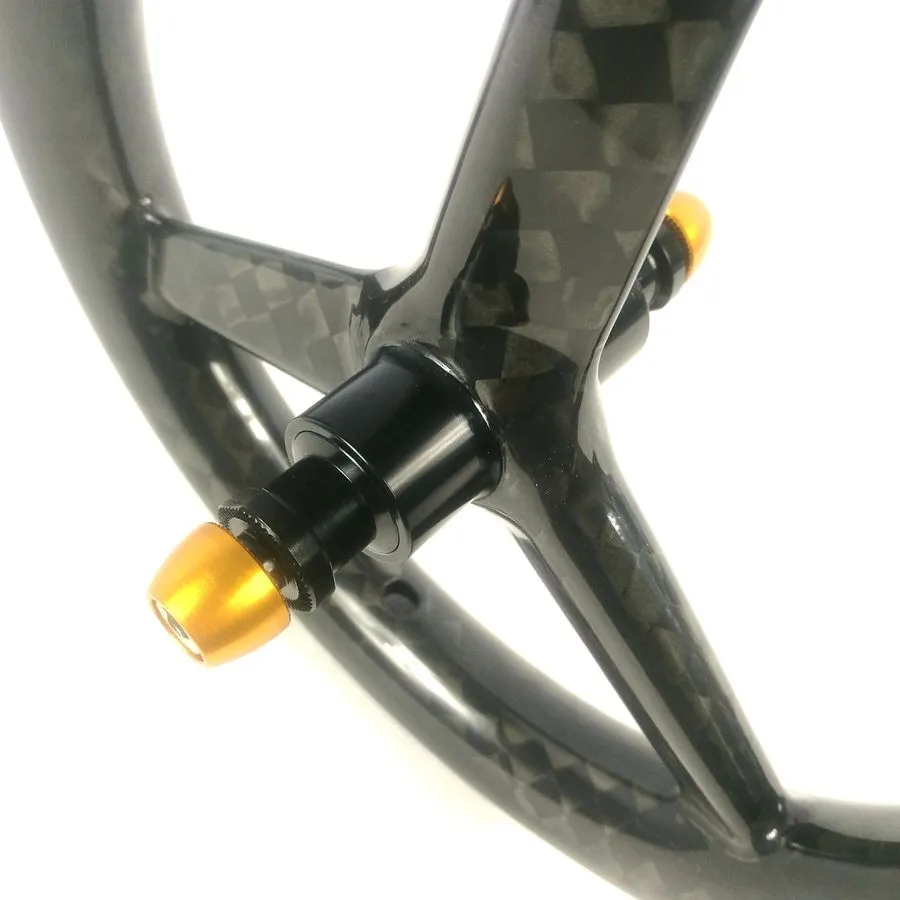 Synergy 12 Inch Kid Bicycle Wheel Spoke Fold Bike,12 Inch Tri Spoke Carbon Wheelchair Wheel Bike