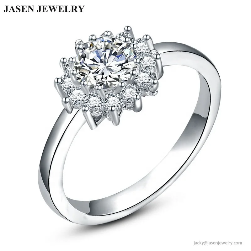 Jasen Jewelry Finger Rings Jewelry Platinum Plating Finger Ring For ...