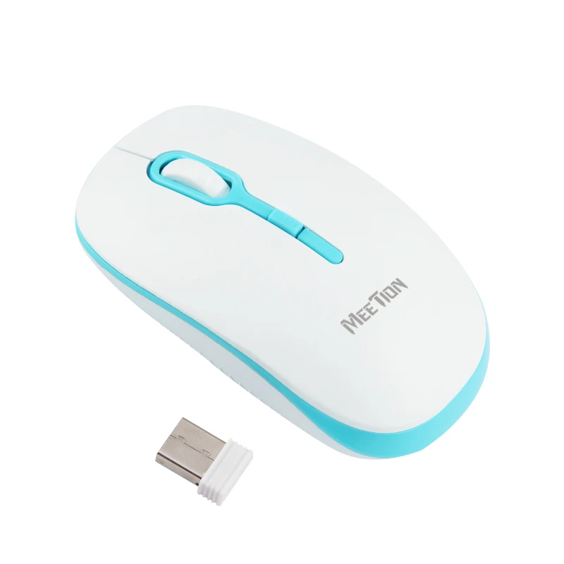 China Manufacturer Meetion Brand Multicolor Options 2.4G Wireless Mouse