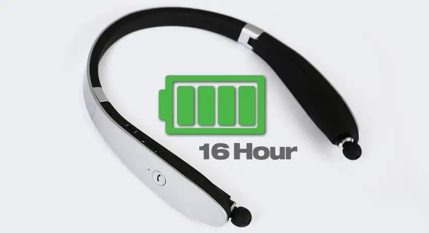 Comfortable Fit Wireless Earbuds Neckband Headphones Hands - Free