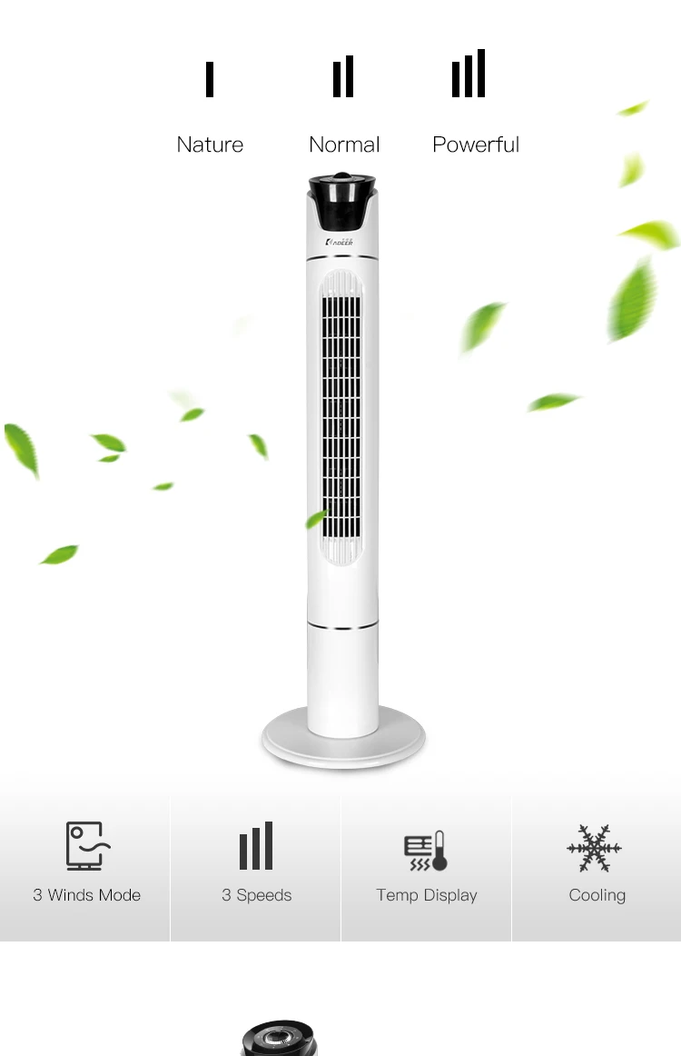 Fashionable Lcd Display Cooling Tower Fan With Air Cooler - Buy Cooling