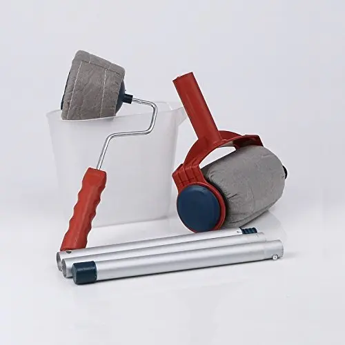 Paint Runner Pro Roller Brush Handle Tool Flocked Edger Room Wall Painting Your Home Office Room