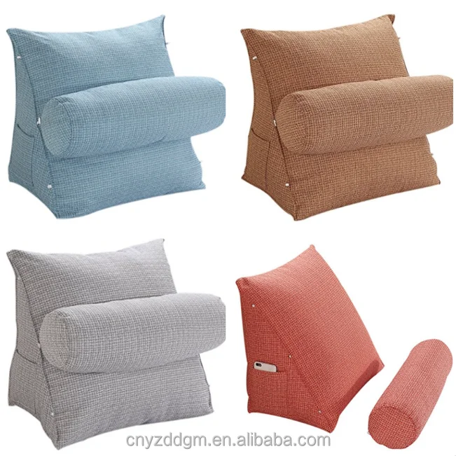 Chair Sofa Adjustable Cushion Pillow Back and Neck Support Pillow for Bed