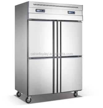 4 door commercial refrigerator