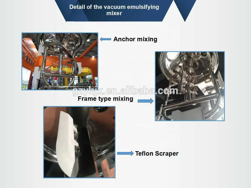 Vacuum emulsifying mixer2