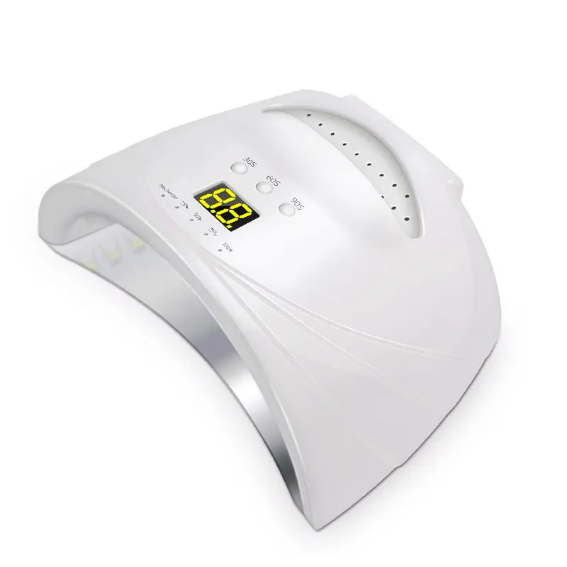 

48W Cordless Nail Dryer UV LED Nail Lamp with Bottom 30s/60s/90s Timer LCD Display