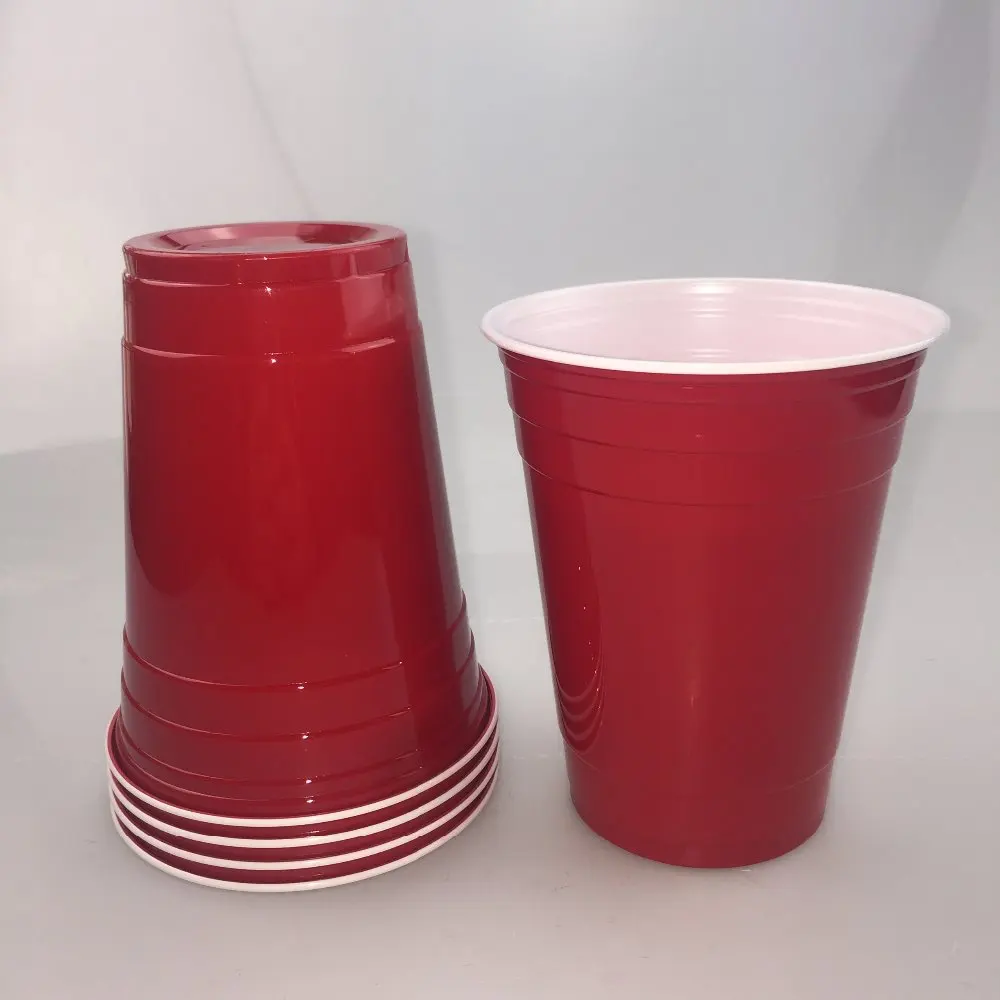 SLOP16RLR Red Plastic Party Cups by SOLO Cup Company