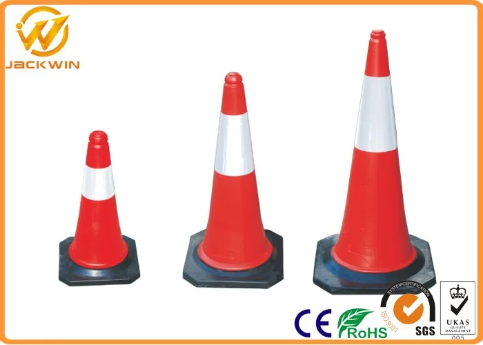 90cm Road PVC Traffic Delineator Bollard Post with Plastic Chain