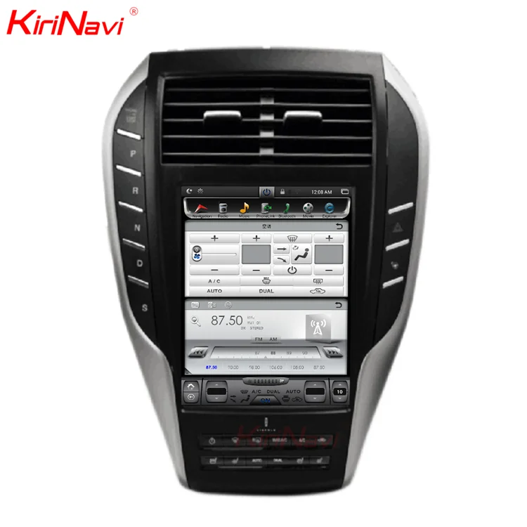 

KiriNavi Vertical Screen android 10.0 10.4" touch screen car dvd with gps radio for Lincoln MKC 4G