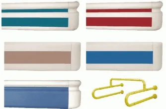 Hospital ward equipment bed head panel outlets for gas handling comprises