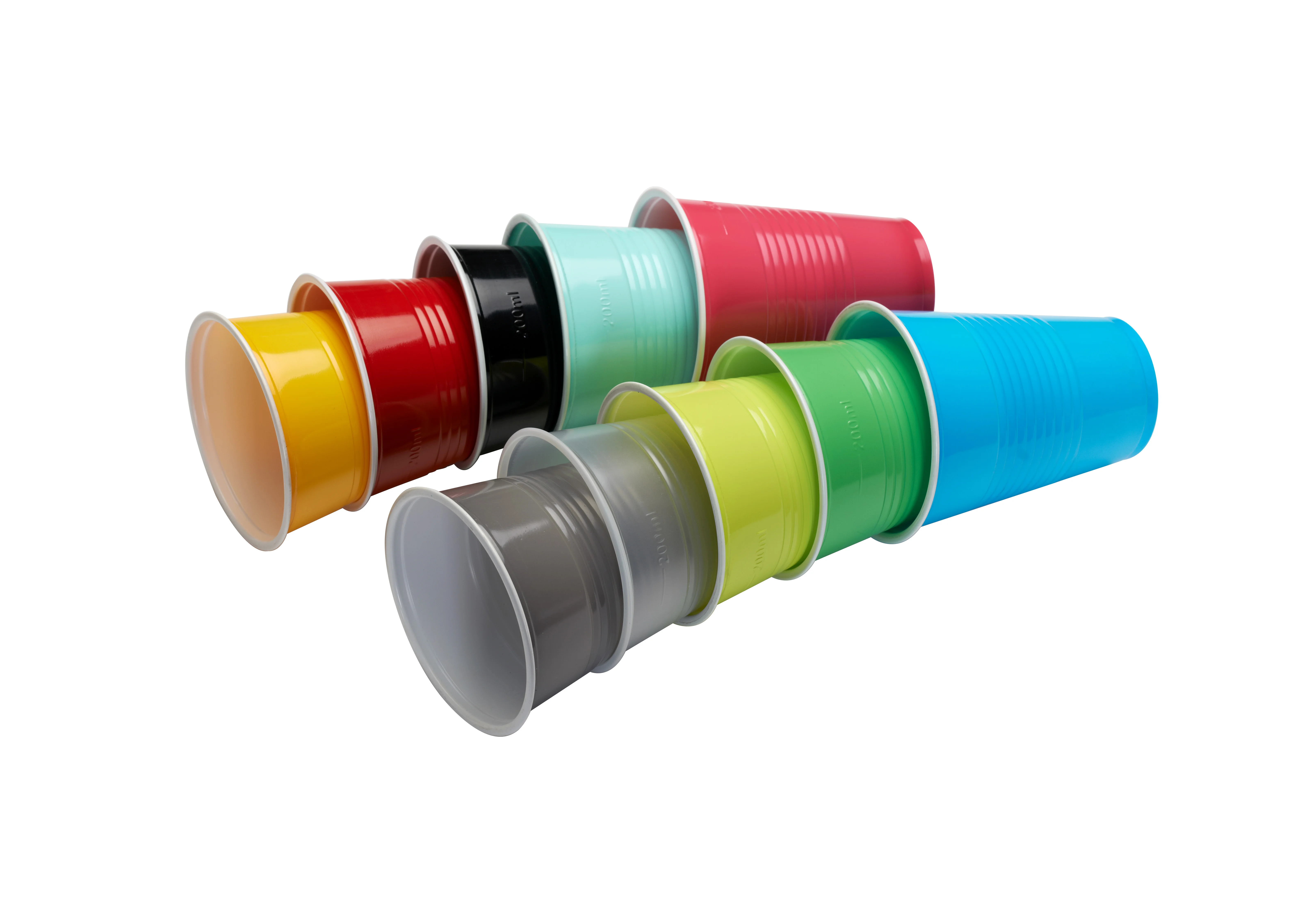 
Food Grade Wholesale PS Red Plastic Solo Party Cups 