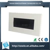 Wholesale Cable Entry Device with Brush-Style Opening 86 size Wall Plate, Dual-Gang, White