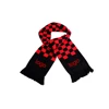 Advanced computerized flat machines made checked jacquard scarf