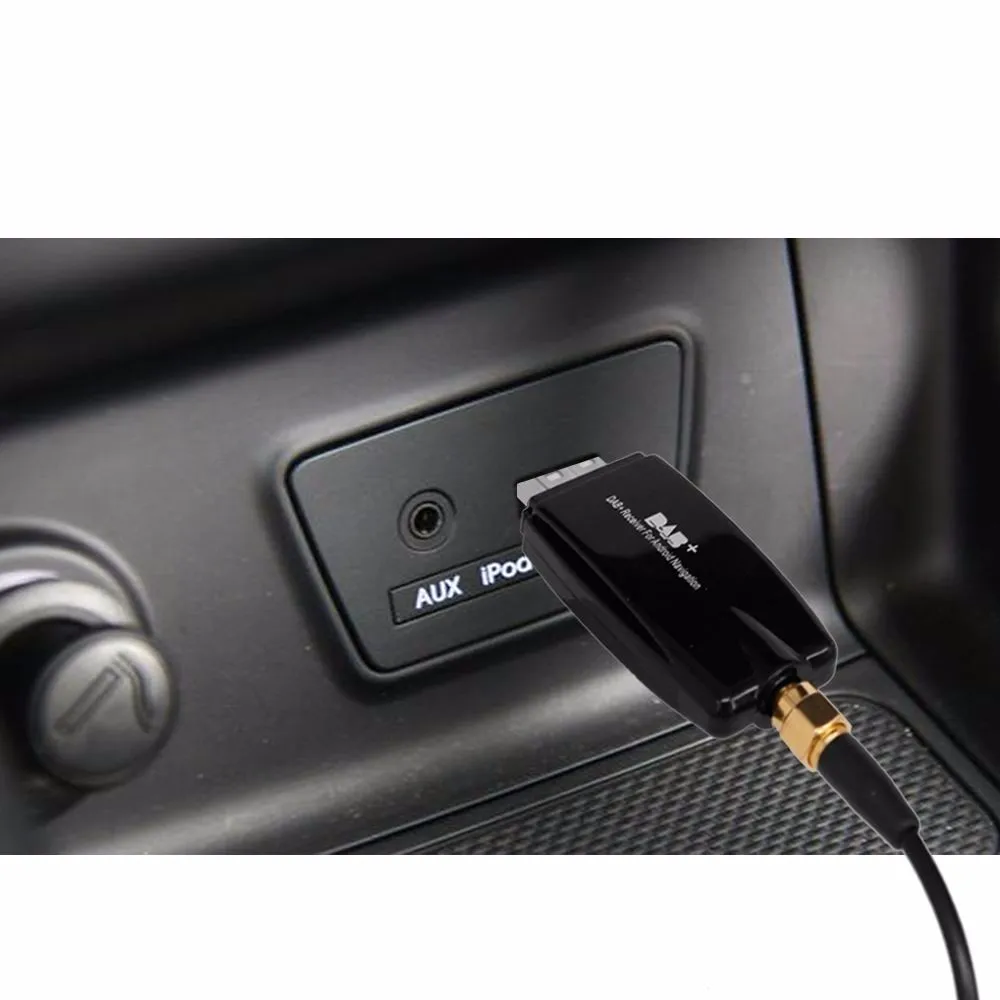 Dab + Antena Usb Dongle Para Android Coche Reproductor De Dvd Radio Gps