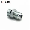 6400-06-06 | 3/8" JIC Male x 3/8" SAE/ORB Male | 1JO-06 Carbon Steel Hydraulic Adapter Fitting