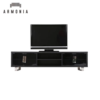 New Design Mdf Simple Tv Stand Wood Tv Cabinet With Metal Handle