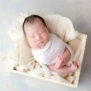 2018 New 35*160 cm Stretch Double-Sided Wrap Newborn Photography Props Baby Photo Shoot Accessories Photograph For Studio
