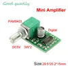 PAM8403 DC5Vdc 2 Channel Super Mini digital Power Audio Amplifier Board 3Wx2 2*3 W with Volume control Switch