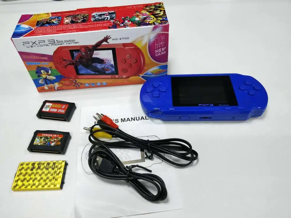 Pxp3 2.8 Inch Handheld Game Game Card 16 Bit Game Console To 