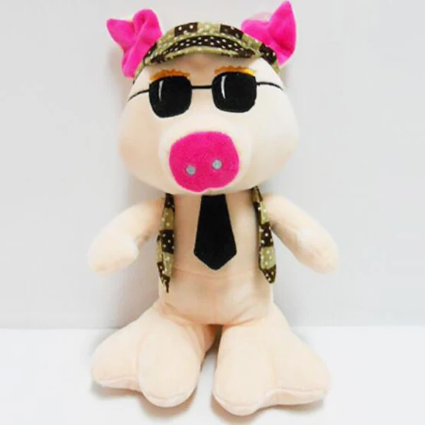 pink pig teddy