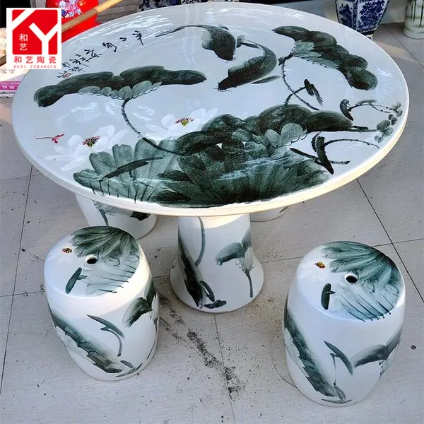 Porcelain Stools And Tables For Garden Decoration Buy Porcelain