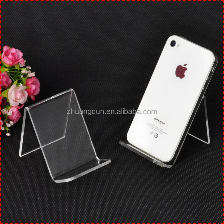 Custom High Grade Acrylic Cell Mobile Phone Digital Product Camera Rack