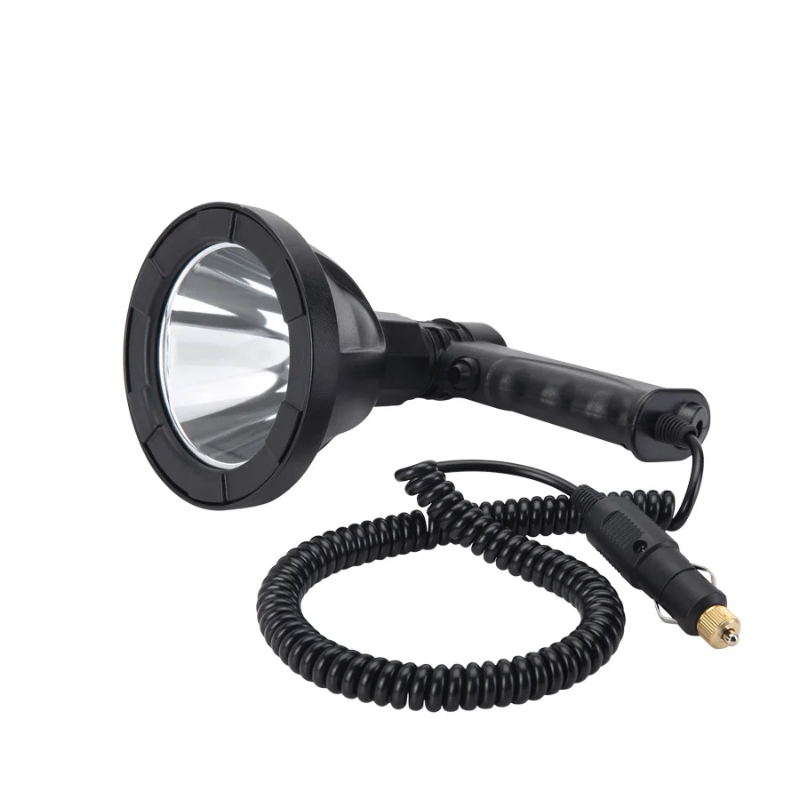 
12v high power led searchlight 12v Portable handheld searchlight LED Rechargeable 10w cree car spotlight Value Bright Energy saving Police search light Portable handheld cree 10w LED Rechargeable spotlight (60401197540)