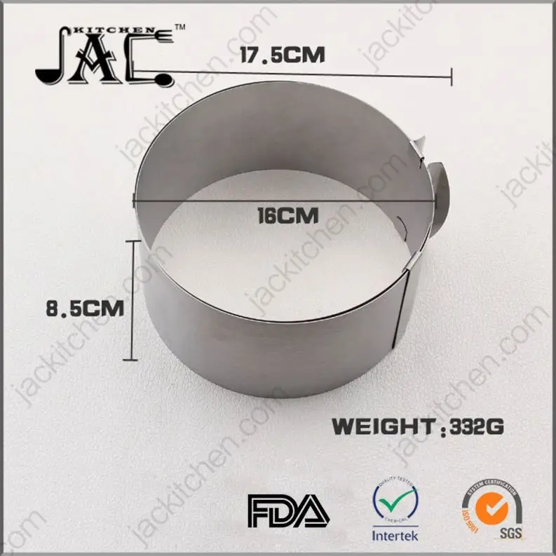 Convenient Stainless Steel Bear Cake Mold
