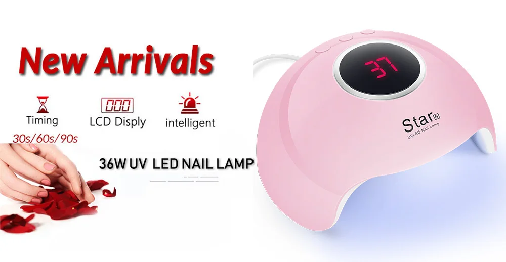 star 7 uv led nail lamp