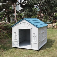 

Plastic big dog house dog kennel large size waterproof