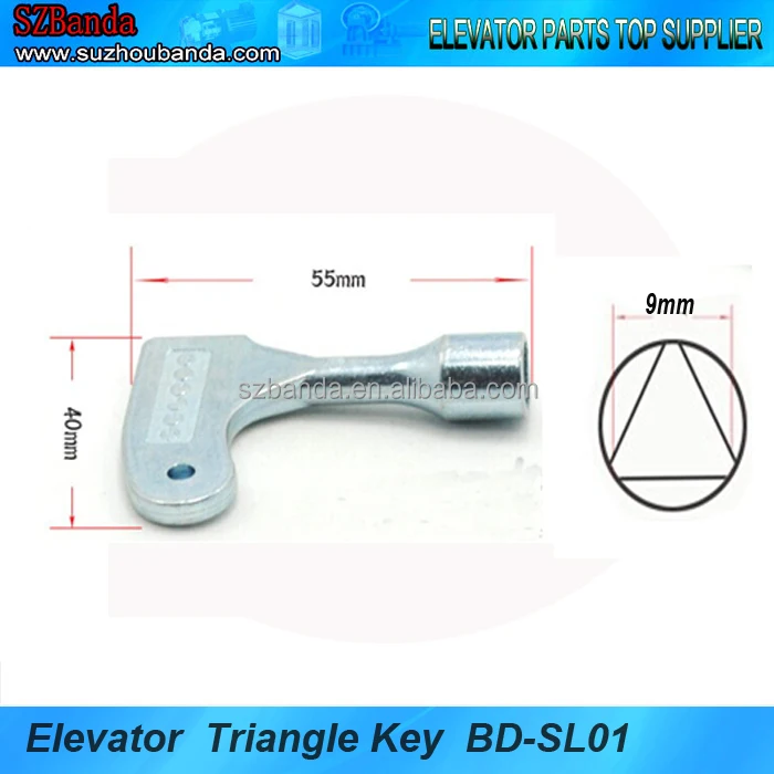 Elevator Door Parts Selcom Door Triangular Key Bd Sl01 View Door Key Banda Product Details From Suzhou Banda Trading Co Ltd On Alibaba Com