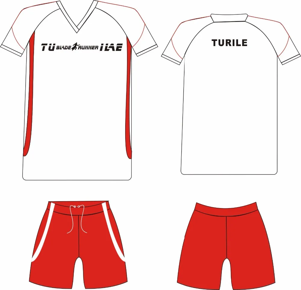 Youth Soccer Uniform No Logo Red White Soccer Jersey Set For Sale Buy